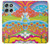 S3407 Hippie Art Hülle Schutzhülle Taschen für Motorola Moto G56