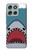 S3825 Cartoon Shark Sea Diving Hülle Schutzhülle Taschen für Motorola Moto G56