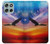 S3841 Bald Eagle Flying Colorful Sky Hülle Schutzhülle Taschen für Motorola Moto G56