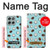 S3860 Coconut Dot Pattern Hülle Schutzhülle Taschen für Motorola Moto G56