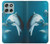 S3878 Dolphin Hülle Schutzhülle Taschen für Motorola Moto G56