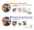 S3905 Vintage Army Poster Hülle Schutzhülle Taschen für Motorola Moto G56