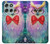 S3934 Fantasy Nerd Owl Hülle Schutzhülle Taschen für Motorola Moto G56
