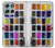 S3956 Watercolor Palette Box Graphic Hülle Schutzhülle Taschen für Motorola Moto G56