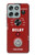 S4011 Red Guitar Analog Delay Graphic Hülle Schutzhülle Taschen für Motorola Moto G56