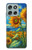 S4019 Sunflower Van Gogh Style Hülle Schutzhülle Taschen für Motorola Moto G56