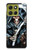 S0295 Grim Reaper Hülle Schutzhülle Taschen für Motorola Moto G86