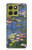 S0997 Claude Monet Water Lilies Hülle Schutzhülle Taschen für Motorola Moto G86 S0997 Claude Monet Water Lilies Hülle Schutzhülle Taschen für Motorola Moto G86