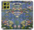 S0997 Claude Monet Water Lilies Hülle Schutzhülle Taschen für Motorola Moto G86 S0997 Claude Monet Water Lilies Hülle Schutzhülle Taschen für Motorola Moto G86