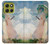 S0998 Claude Monet Woman with a Parasol Hülle Schutzhülle Taschen für Motorola Moto G86