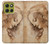 S1045 Leonardo da Vinci Woman's Head Hülle Schutzhülle Taschen für Motorola Moto G86 S1045 Leonardo da Vinci Woman's Head Hülle Schutzhülle Taschen für Motorola Moto G86