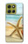 S1117 Starfish on the Beach Hülle Schutzhülle Taschen für Motorola Moto G86 S1117 Starfish on the Beach Hülle Schutzhülle Taschen für Motorola Moto G86