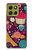 S2353 Paris Cartoon Vintage Pattern Hülle Schutzhülle Taschen für Motorola Moto G86 S2353 Paris Cartoon Vintage Pattern Hülle Schutzhülle Taschen für Motorola Moto G86
