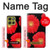 S2478 Red Daisy flower Hülle Schutzhülle Taschen für Motorola Moto G86 S2478 Red Daisy flower Hülle Schutzhülle Taschen für Motorola Moto G86