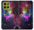 S2486 Rainbow Unicorn Nebula Space Hülle Schutzhülle Taschen für Motorola Moto G86