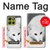 S2569 White Arctic Fox Hülle Schutzhülle Taschen für Motorola Moto G86 S2569 White Arctic Fox Hülle Schutzhülle Taschen für Motorola Moto G86