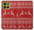 S2835 Christmas Reindeer Knitted Pattern Hülle Schutzhülle Taschen für Motorola Moto G86 S2835 Christmas Reindeer Knitted Pattern Hülle Schutzhülle Taschen für Motorola Moto G86