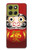S2839 Japan Daruma Doll Hülle Schutzhülle Taschen für Motorola Moto G86