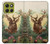 S2841 Vintage Reindeer Christmas Hülle Schutzhülle Taschen für Motorola Moto G86