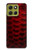 S2879 Red Arowana Fish Scale Hülle Schutzhülle Taschen für Motorola Moto G86 S2879 Red Arowana Fish Scale Hülle Schutzhülle Taschen für Motorola Moto G86