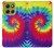 S2884 Tie Dye Swirl Color Hülle Schutzhülle Taschen für Motorola Moto G86