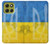 S3006 Ukraine Football Soccer Hülle Schutzhülle Taschen für Motorola Moto G86
