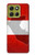 S3018 Peru Flag Hülle Schutzhülle Taschen für Motorola Moto G86