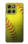 S3031 Yellow Softball Ball Hülle Schutzhülle Taschen für Motorola Moto G86