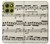 S3082 Music Sheet Hülle Schutzhülle Taschen für Motorola Moto G86