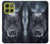 S3168 German Shepherd Black Dog Hülle Schutzhülle Taschen für Motorola Moto G86