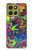S3255 Colorful Art Pattern Hülle Schutzhülle Taschen für Motorola Moto G86