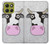 S3257 Cow Cartoon Hülle Schutzhülle Taschen für Motorola Moto G86