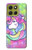 S3264 Pastel Unicorn Hülle Schutzhülle Taschen für Motorola Moto G86