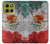 S3314 Mexico Flag Vinatage Football Graphic Hülle Schutzhülle Taschen für Motorola Moto G86