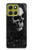 S3333 Death Skull Grim Reaper Hülle Schutzhülle Taschen für Motorola Moto G86