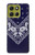 S3357 Navy Blue Bandana Pattern Hülle Schutzhülle Taschen für Motorola Moto G86