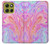S3444 Digital Art Colorful Liquid Hülle Schutzhülle Taschen für Motorola Moto G86
