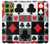 S3463 Poker Card Suit Hülle Schutzhülle Taschen für Motorola Moto G86