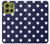 S3533 Blue Polka Dot Hülle Schutzhülle Taschen für Motorola Moto G86