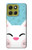 S3542 Cute Cat Cartoon Hülle Schutzhülle Taschen für Motorola Moto G86