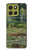 S3674 Claude Monet Footbridge and Water Lily Pool Hülle Schutzhülle Taschen für Motorola Moto G86