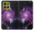 S3689 Galaxy Outer Space Planet Hülle Schutzhülle Taschen für Motorola Moto G86