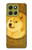 S3826 Dogecoin Shiba Hülle Schutzhülle Taschen für Motorola Moto G86
