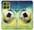 S3844 Glowing Football Soccer Ball Hülle Schutzhülle Taschen für Motorola Moto G86