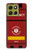 S3957 Emergency Medical Service Hülle Schutzhülle Taschen für Motorola Moto G86