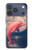 S4045 Dolphin Moon Night Hülle Schutzhülle Taschen für iPhone 17 Pro