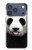 S4049 Cute Panda Stick Out Tongue Hülle Schutzhülle Taschen für iPhone 17 Pro