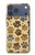 S4032 Wild Animal Paw Foot Print Hülle Schutzhülle Taschen für iPhone 17 Pro Max, 18 Pro Max