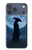 S4034 Samurai Moon Night Hülle Schutzhülle Taschen für iPhone 17 Pro Max, 18 Pro Max