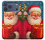 S4046 Happy Santa Hülle Schutzhülle Taschen für iPhone 17 Pro Max